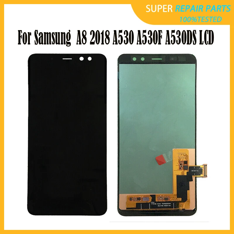 Для Samsung Galaxy a8 A530 A530F ЖК-экран с сенсорным экраном цифровой компонент A530 ЖК-монитор используется для ремонта a8+ Инструменты