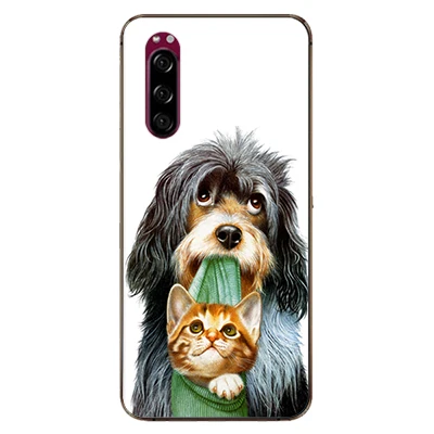 For Sony Xperia 5 J8210 J9210 J8270 Case 6.1'' Fashion silicone Back Cases for Sony Xperia 5 Phone Cover Protective Shells Coque - Цвет: W37