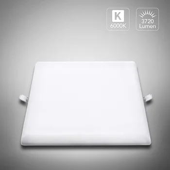 

Square LED Borderless Panel Light 10W 18W 24W 36W Round Light AC85-265V LED Ceiling Lighting Lamp For Home Kitchen Office