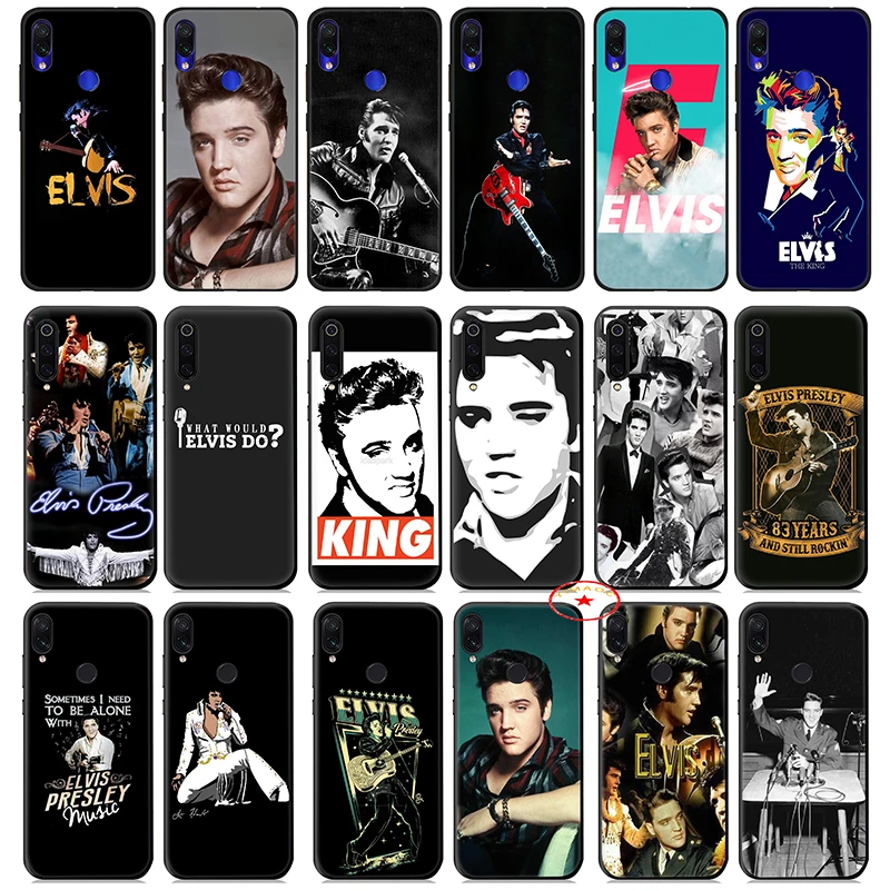 Мягкий силиконовый чехол Elvis presley Singer для Xiaomi Redmi Note 8 7 6 5 Pro 4x 5A |