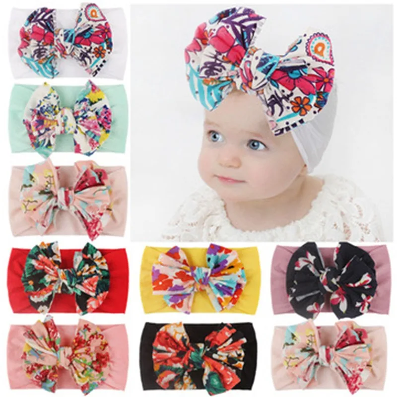 2 개/대 엄마 & 머리띠 어머니 Turban 엄마 딸 활 머리띠 부모-자식 헤어 액세서리 여자 Haarband