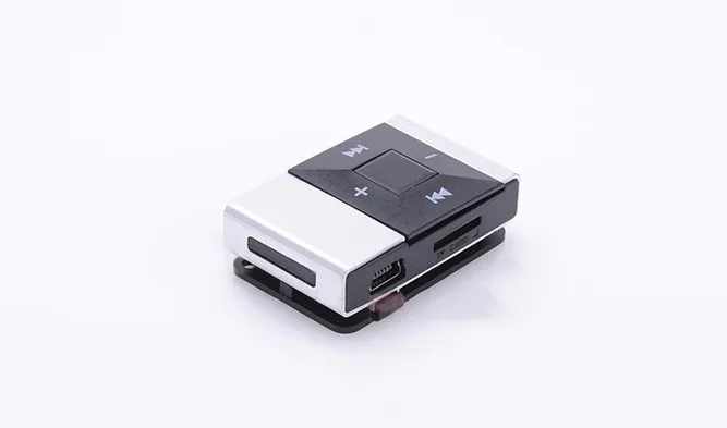 Silvery Горячая мини USB клип цифровой Mp3 музыкальный плеер Поддержка 8 Гб SD TF карта Спортивный Mp3 портативный Mp3 плеер идеальный подарок Flac плеер - Цвет: Silvery