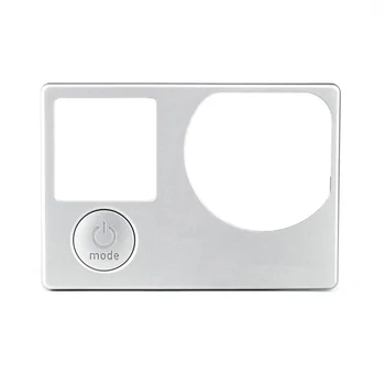 

1pcs Silver Surface Shell With Push Button Repair Parts For Gopro Hero 4 Faceplate Hot Sale