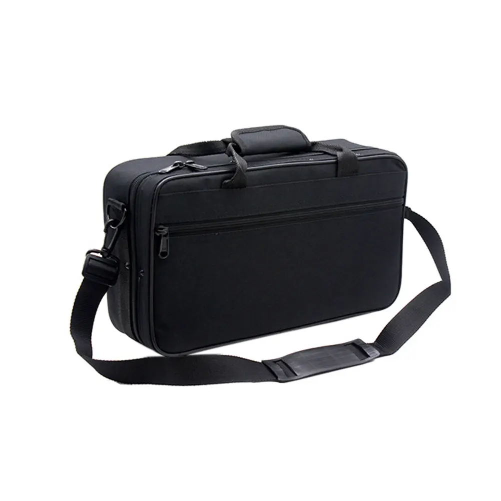 Portable Square Lightweight Clarinet Box Accessories Musicians Protective Storage Case Oxford Cloth Rainproof Handbag Messenger