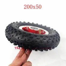 200x50 air электрическое колесо для транспортных средств кольцо из алюминиевого сплава 8''x2'' пневматические колеса шины 8 дюймов покрышка для электроскутера с ободом колеса