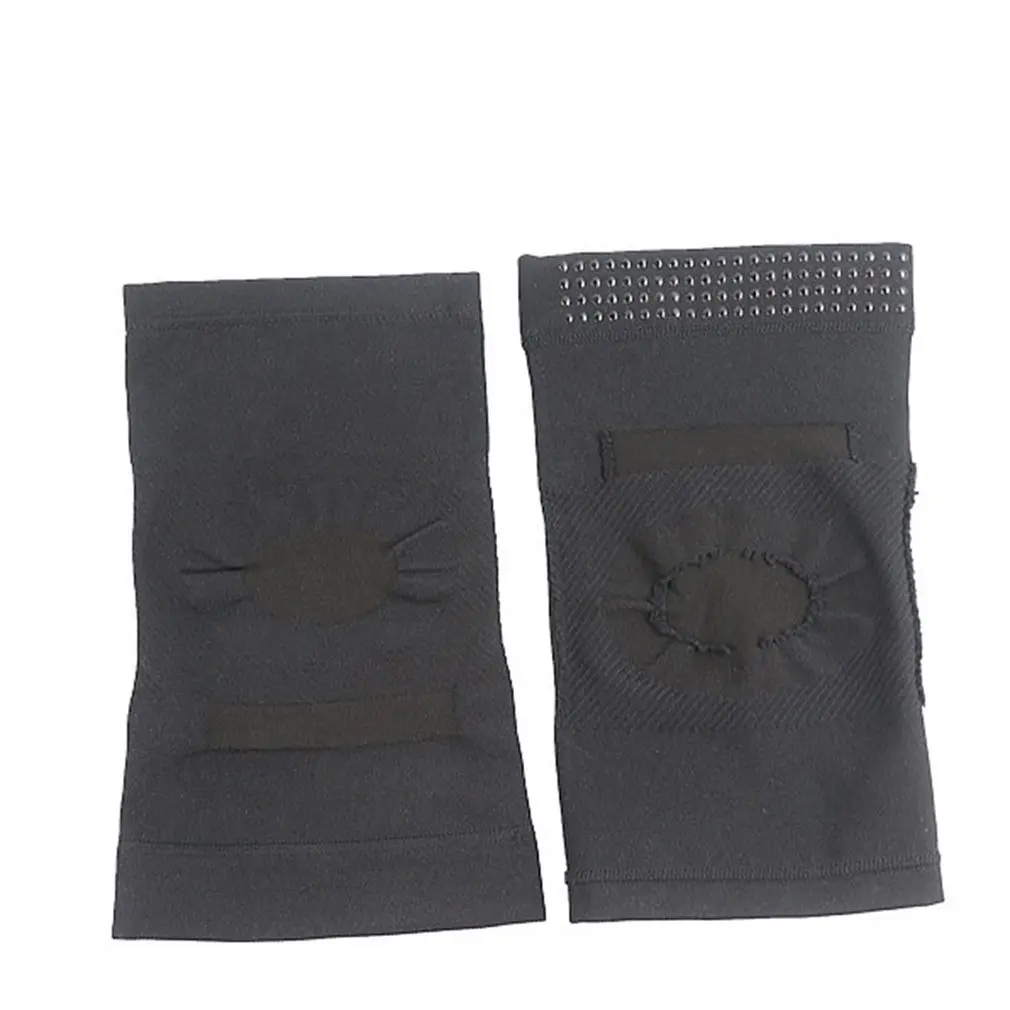 Pressure Kneepad Sports Silicone Non- slip Fleece Lined Warm Knee Support Preventing Arthritis Knee Socks