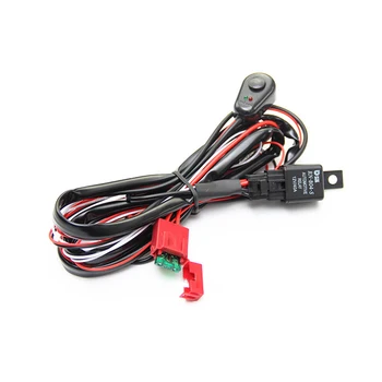 

Auto Car Cable Wiring Harness Kit for LED Light Bar Fog Lamp Hot Sale
