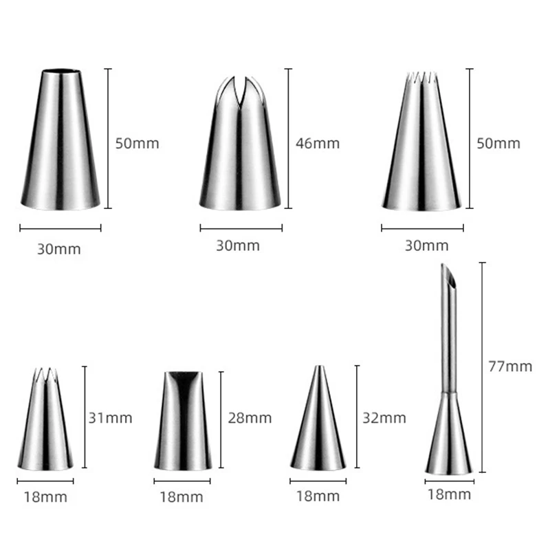  15Pcs Multi-Function Cake Decorating Kit Cake Turntable Set Pastry Tube Fondant Tool Kitchen Desser