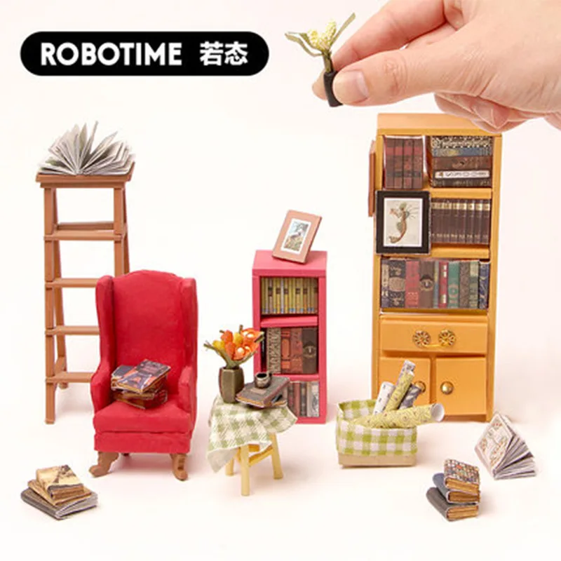 

DIY Logs Cabin House Model Handmade Creative Birthday Gift Assembled Creative Gifts Educational Toy