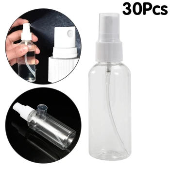 

30Pcs 60Ml Plastic Spray Bottle Refillable Travel Bottle Empty Cosmetic Containers Atomizer Essential Oil Perfume Bottle