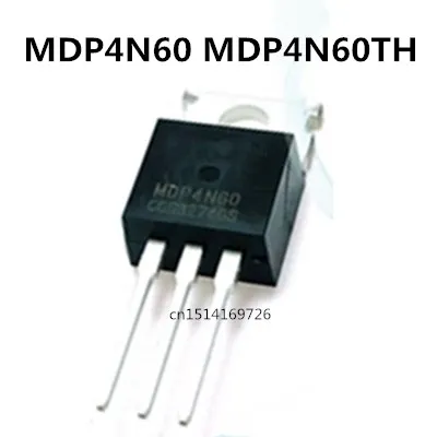 

Оригинальный Новый 5 шт./4N60 MDP4N60 MDP4N60TH 4.6A/600V TO-220