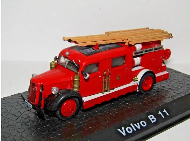 1: 72 сплав высокая модель машины, B 11 с изображением пожарной лестницы грузовик, оригинальная упаковка коллекция подарочных игрушек