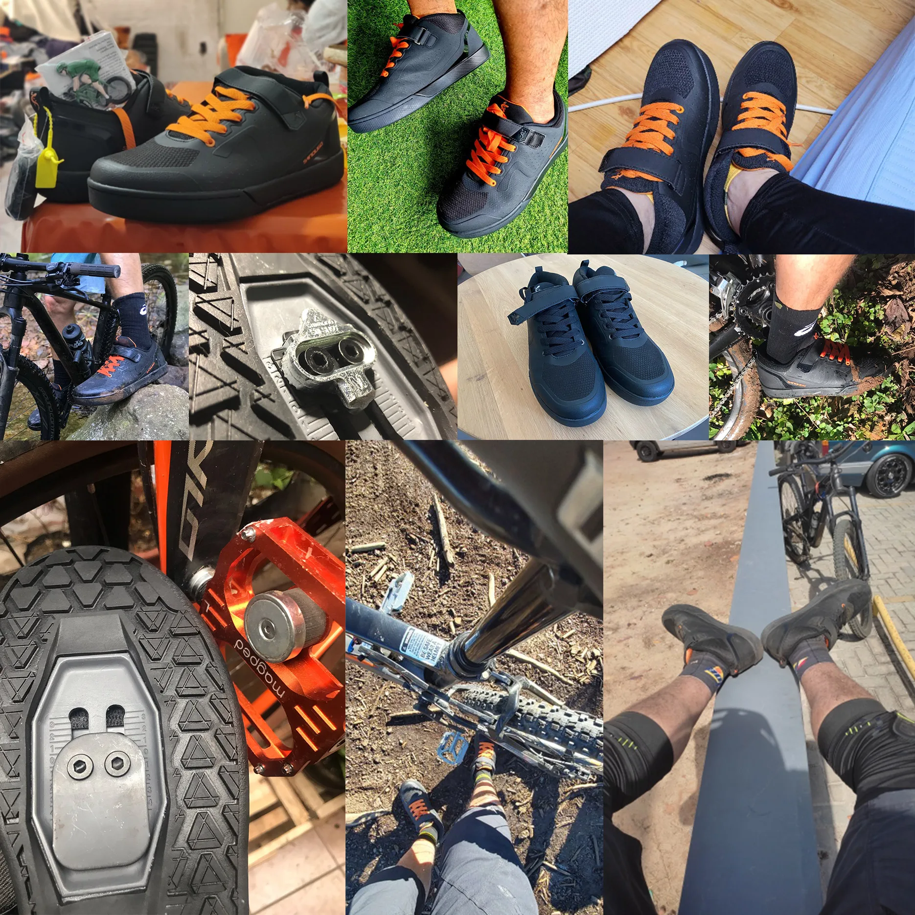 Men's Mountain Biking Shoes Flat Pedals Mtb Spd Downhill Enduro Shoes,  Compatible With All 2-bolt And Flat Pedals - Cycling Shoes - AliExpress