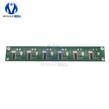 6 uds Super condensador de faradio sola fila en equilibrio Junta de Protección de 2,5-3V 360F 400F 500F 650F 700F condensador de protección
