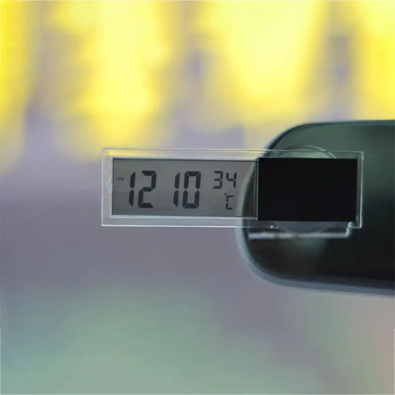 Yiwa osculuum Тип lcd Автомобильный цифровой термометр для автомобиля по Цельсию по Фаренгейту внешний датчик электронный измеритель