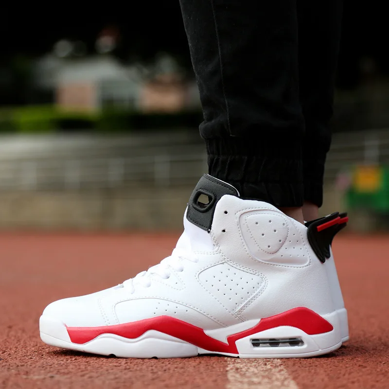 Air Cushion Jordan Basketball Shoes Men Breathable High-top Sports Hombre Athletic Mens Shoes Comfortable Adult Sneakers Man
