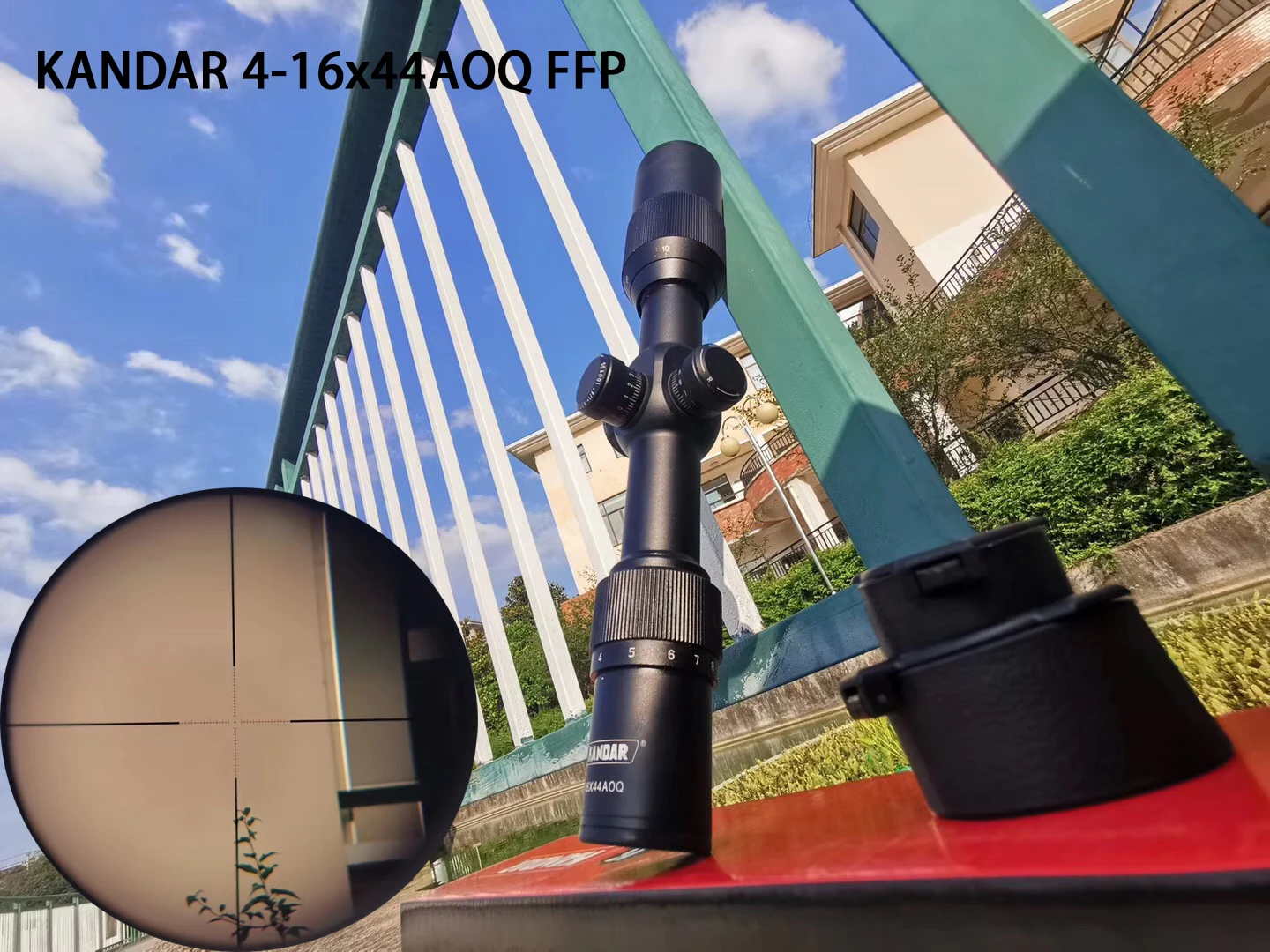 

Hunting Riflescope 4-16x44 FFP Scope With Red Dot First Focal Plane Optics With 11 or 20MM Rail Black Rifle Scope