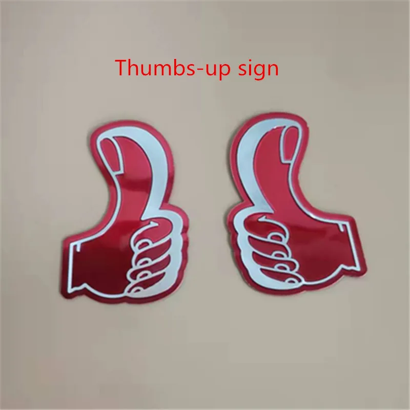 

Наклейка на автомобиль с одобрением, стикер с надписью «хвалить»