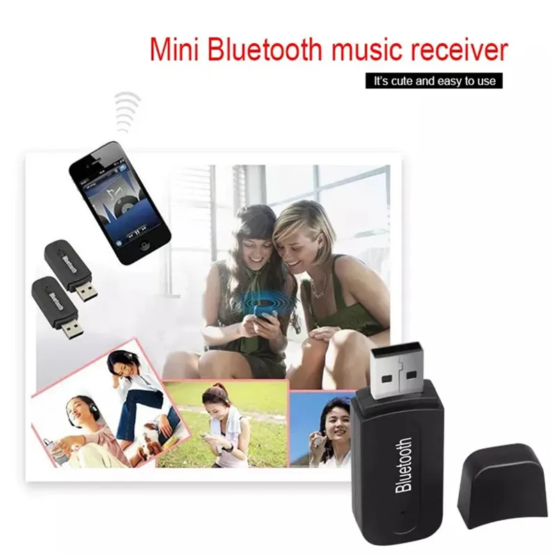 2 in 1 Wireless Bluetooth 4 2 Receiver Transmitter Adapter 3 5mm Jack For Car Music Audio Aux A2dp Headphone Reciever Handsfree