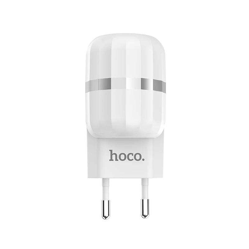 HOCO C41A 10 шт./лот 5 в 2.4A USB зарядное устройство для iPhone 11 Xs Max ЕС вилка настенное зарядное устройство адаптер для samsung Xiaomi huawei