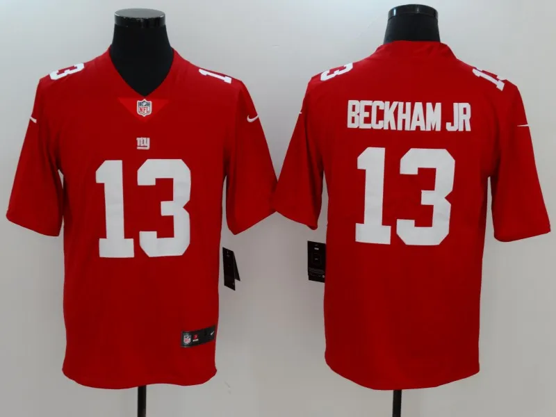 AS PICTURE Мужчины Нью-Йорк Saquon Barkley Odell Beckham Jr Лоуренс Тэйлор Лэндон Коллинз Эли Мэннинг Деймон Харрисон Раш футбольные майки BHR - Цвет: AS PICTURE