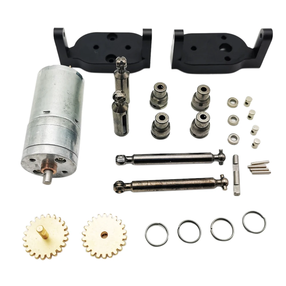 

Development Outdoor Toys Buggy Gearbox Set Upgrade Children Durable Gift Metal RC Car Parts DIY Interactive For WPL C14 C24 C34