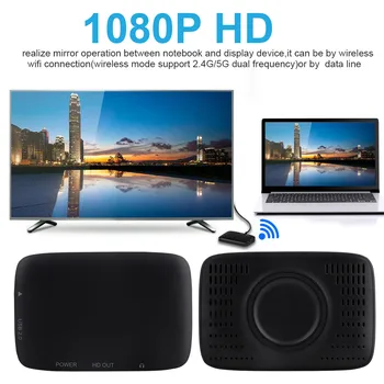 

Dual Band 5G TV Stick Adaptor Wifi Display Mirror Cast TV Receiver Wireless HDMI 1080P for iOS Andriod