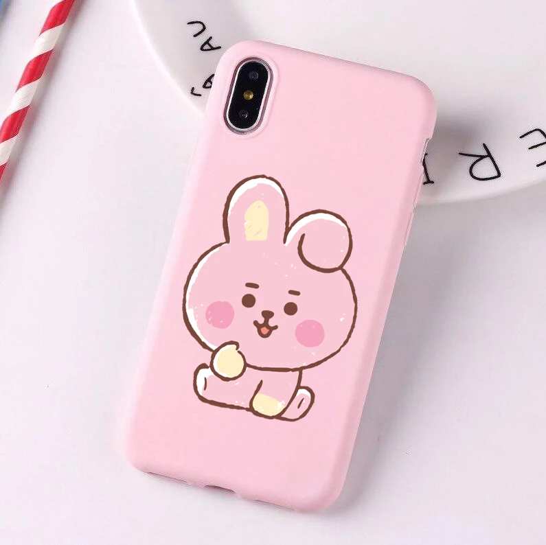 BT 21 Phone Cases for iPhone (11 pro, X, XS, XR MAX, 6, 6s, 7, 8, plus)