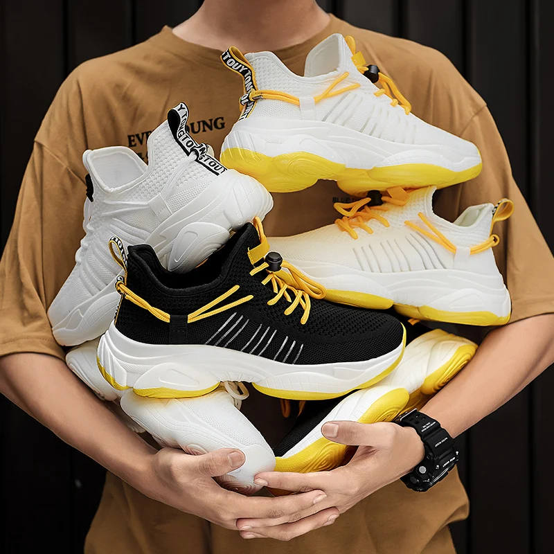 

2019 new trend running shoes men's casual wild sports shoes youth breathable jogging men's and women's outdoor sports shoes