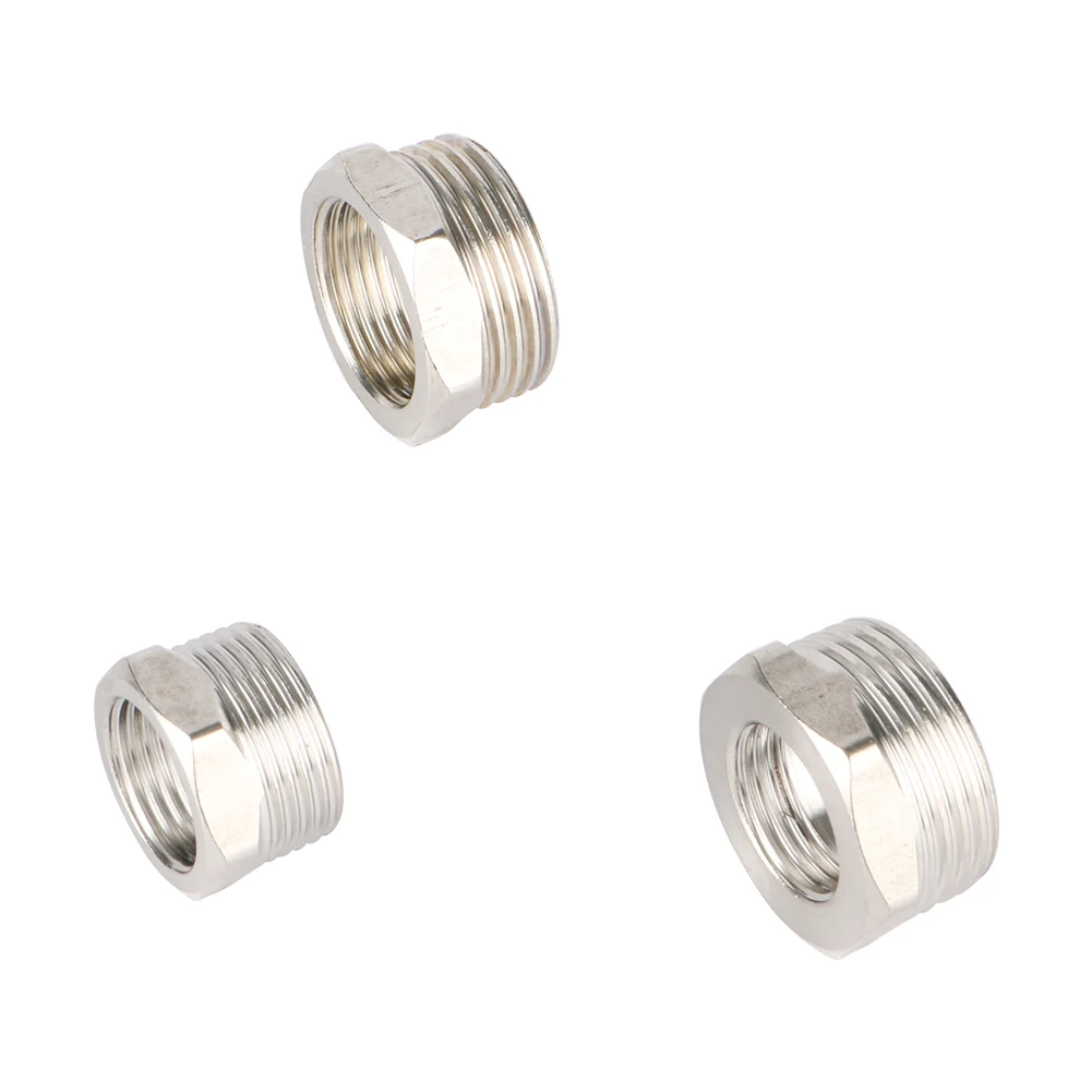 

Stainless Steel 1/2" 3/4" 1"BSP Garden Irrigation Female Threaded Pipe Fittings water gas connector adapter jointer