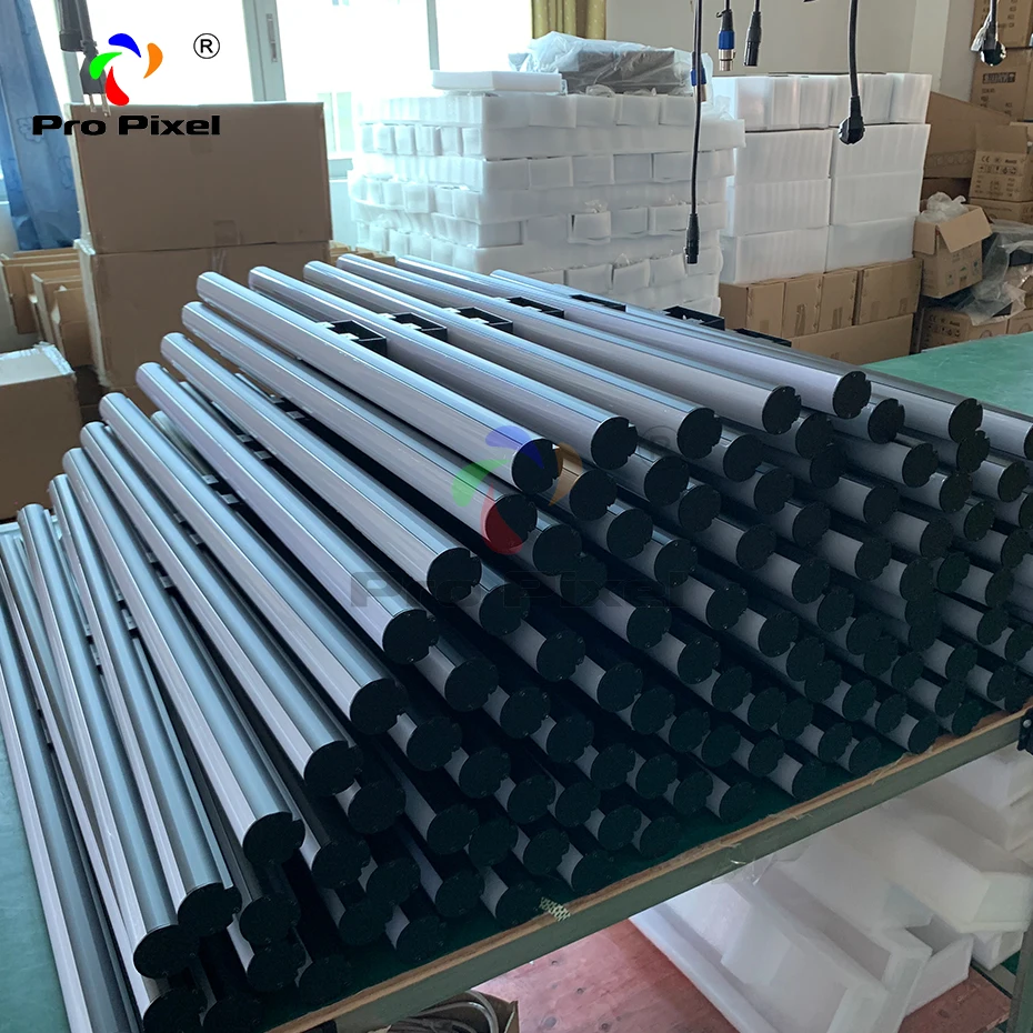 Светодиодная Пиксельная Трубка 16 шт. светильник с 1 шт. контроллером 40* SMD5050 RGB/FC высокоэффективный светодиодный s для dj светильник, Свадебный светильник, сценический светильник