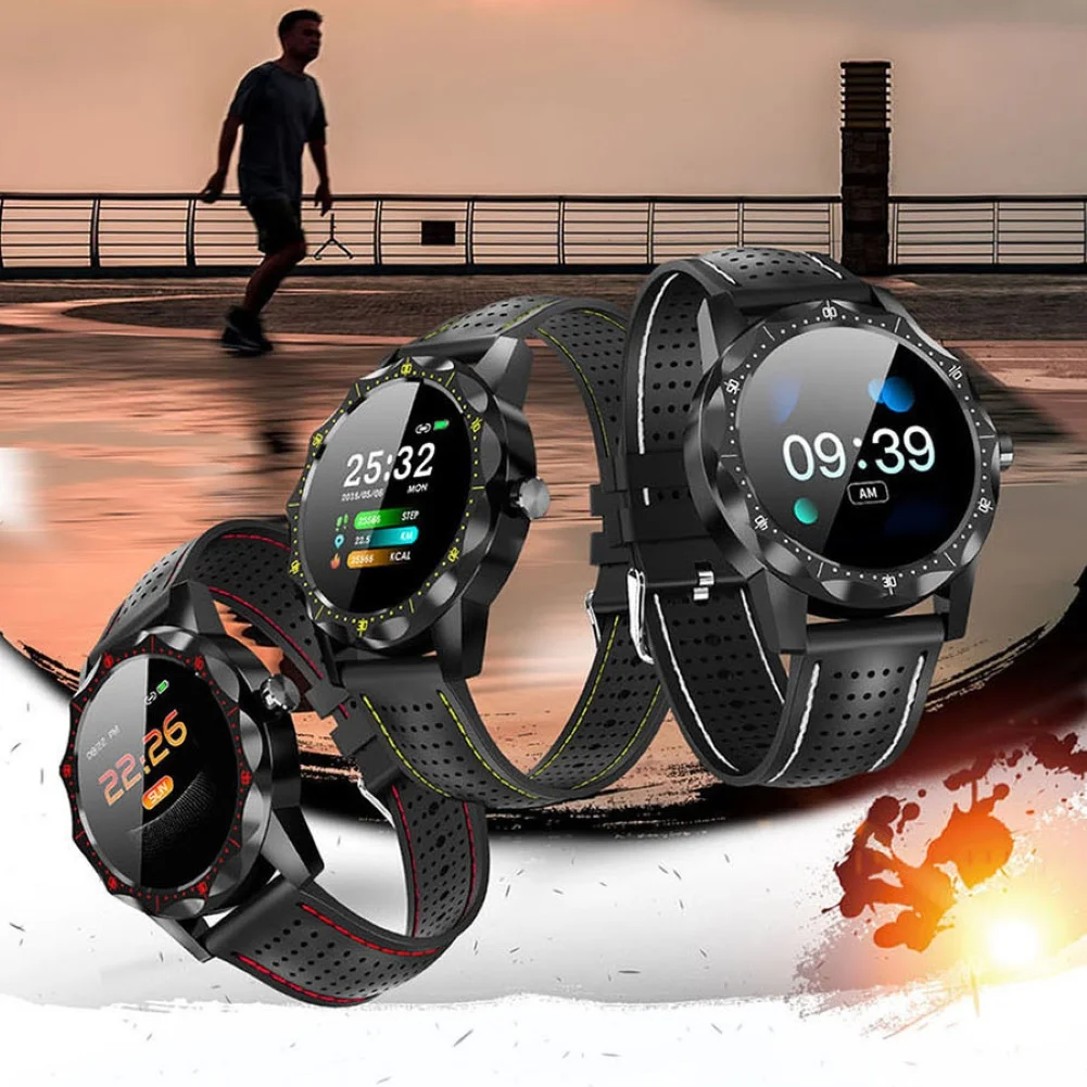 SKY1 водонепроницаемый Bluetooth монитор сердечного ритма шагомер спортивный умный Браслет