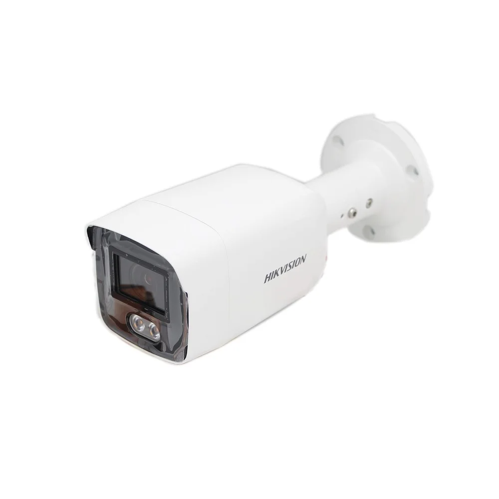 IP Camera ColorVu 8MP Hikvision Surveillance CCTV Full Color POE H.265+ IP67 DS-2CD2087G2-LU Built-in Micropone Mini Bullet