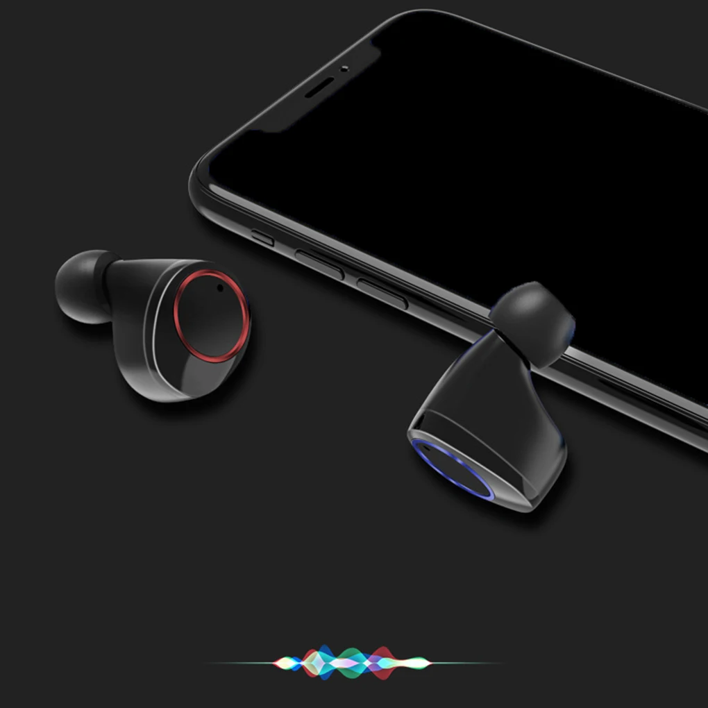 Bluetooth 5,0 наушники, мини наушники-вкладыши, беспроводные наушники с сенсорным управлением, водонепроницаемая гарнитура