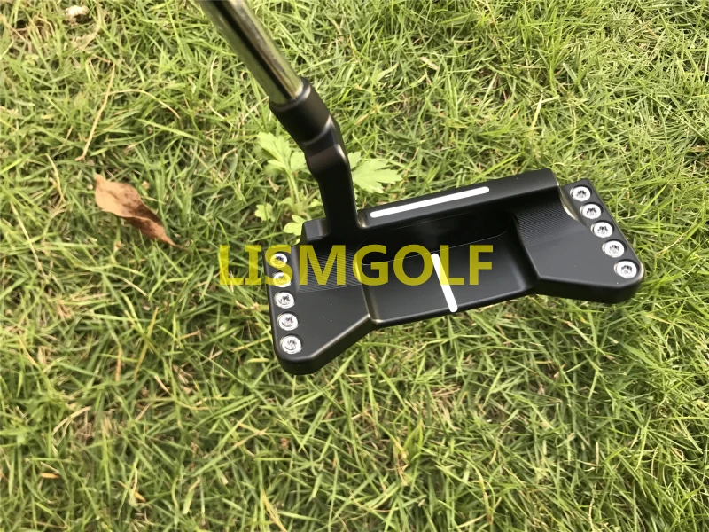Клюшки для гольфа MUSTANG черный клюшка для гольфа Putter32/33/34/35/36 дюймов с клюшки Сталь ручка клюшки для гольфа включают в себя головных уборов