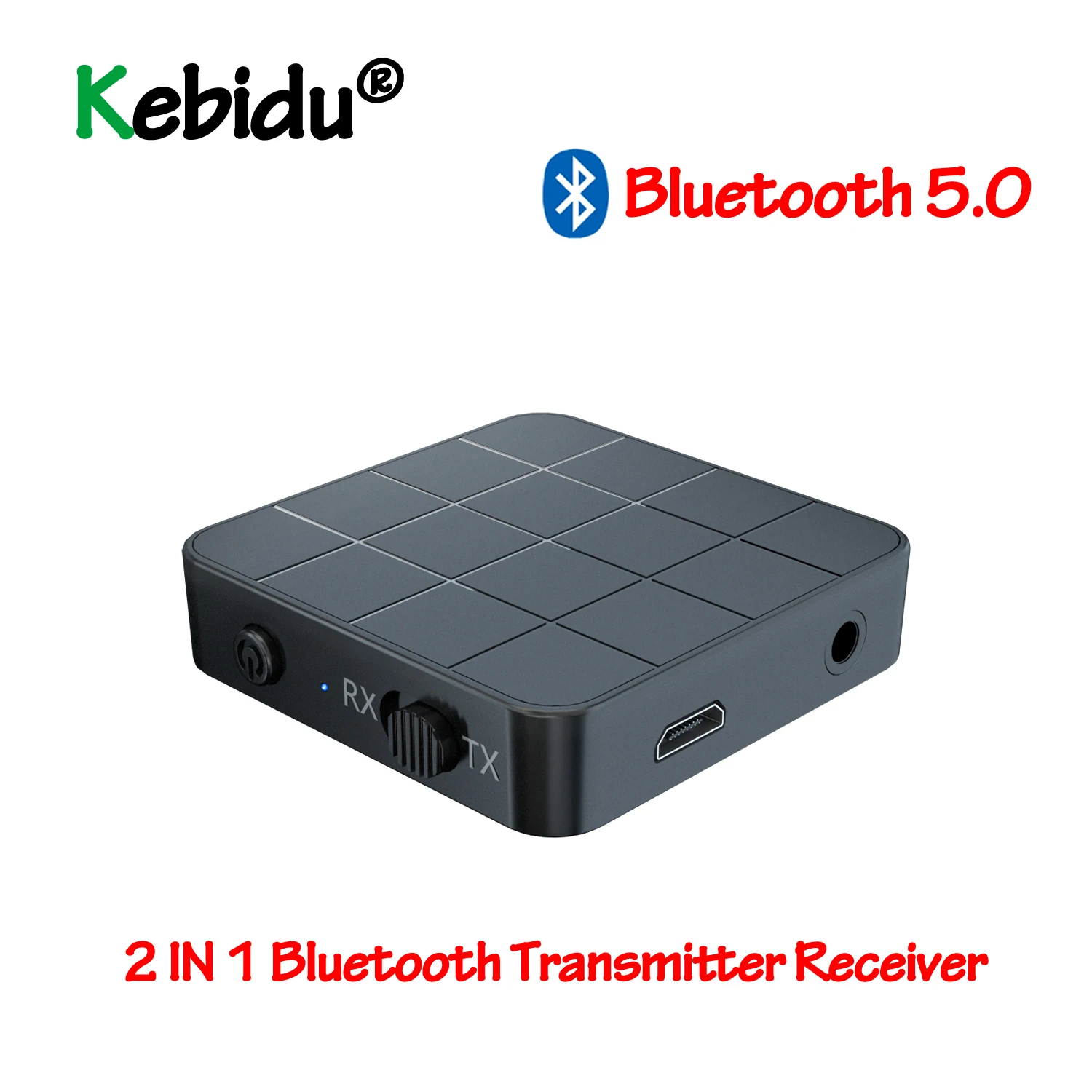 2 в 1 Bluetooth передатчик приемник 3,5 мм беспроводной адаптер Bluetooth 5,0 стерео аудио ключ для ТВ автомобиля/дома колонки последние