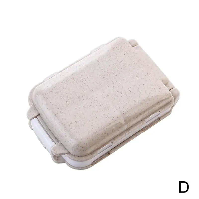 Коробка для таблеток, мини, 7 дней, медицина, планшет, неделя, Pillbox, чехол, контейнер, органайзер, забота о здоровье, разделитель для путешествий, портативный инструмент для лекарств - Цвет: D