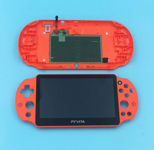 

1set Original New for ps vita 2000 psvita psv 2000 lcd display screen + back cover housing shell case