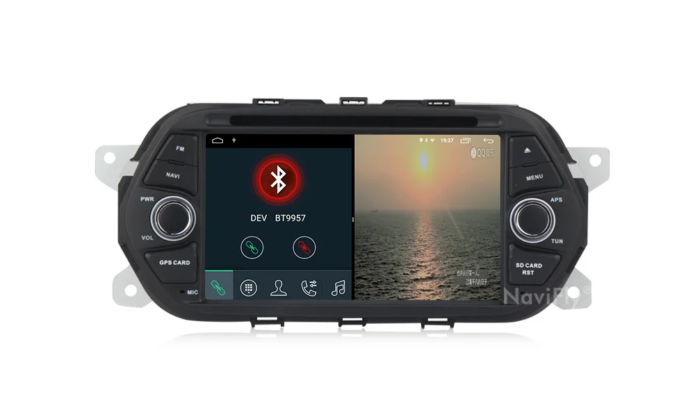 Best NaviFly Android 9.1 car multimedia player for Fiat Tipo Egea 2015 2016 2017 DVD GPS Navigation Wifi Quad Core 2G RAM 32G ROM Map 18