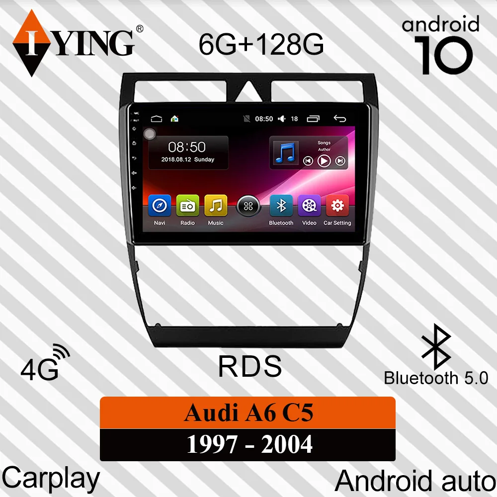 

IYING Wireless Carplay For Audi A6 C5 1997-2004 S6 2 1999-2004 R6 1 2002-2006 Car Radio Multimedia Video GPS Android Auto Player