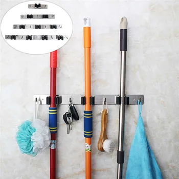 

4 Styles adjustable Bathroom Hook Wall-mounted Stainless Steel Storage Rack nail-free installation Heavy Duty Tool Holder
