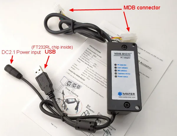 MDB-RS232-USB-601