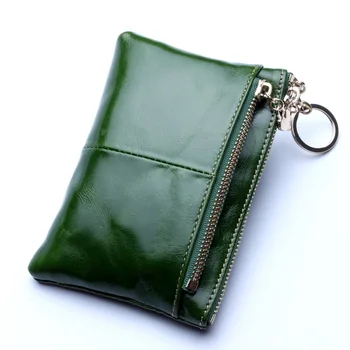 

New leather multifunctional ladies coin purse key case business card case