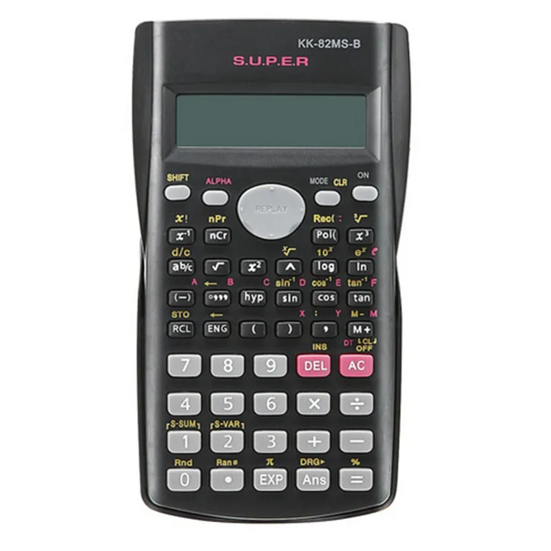 Научный калькулятор ручной Портативный школьный мини Calculatrice научно-исследовательских многофункциональный калькулятор Батарея для математика