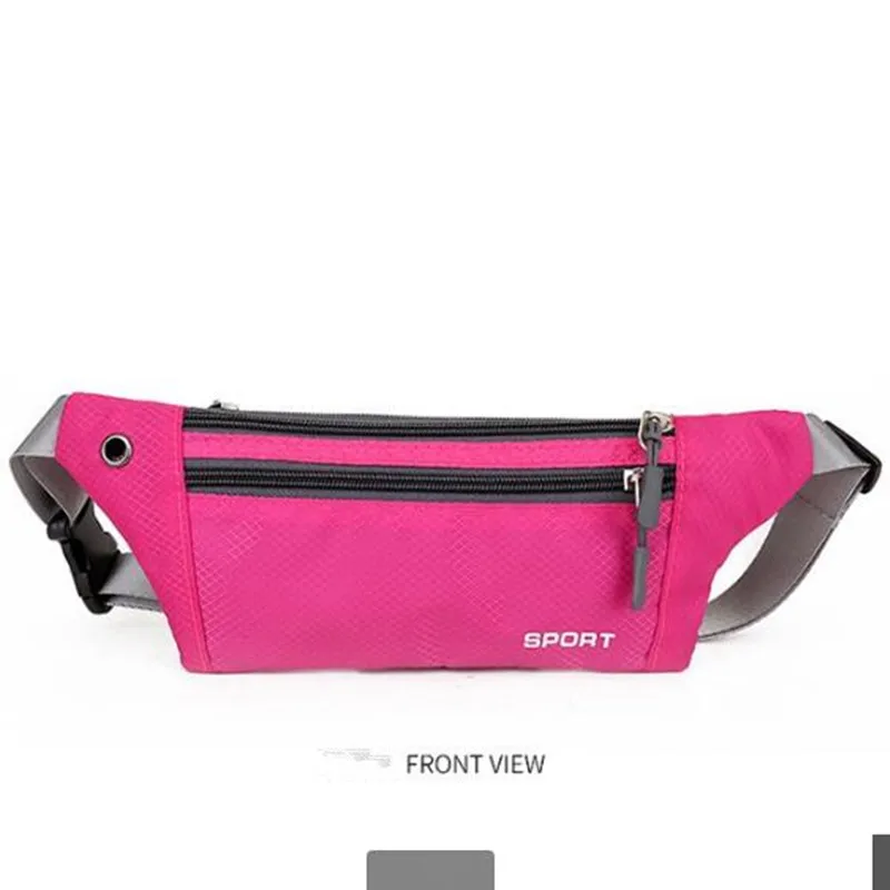 

high quality Waist Pack Women Running Waterproof Waist Bag Mobile Phone Holder Men Gym Fitness Travel Pouch Belt Pink Chest Bags