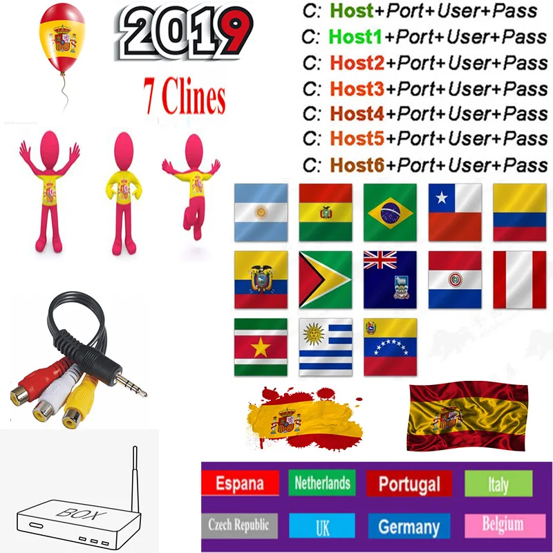 

Cccam Europe hd 7Cline for 1 Year Europa Satellite TV Receiver V8 Nova Freesat V7 7Clines Portugal Servers Free Cccams 7Clines