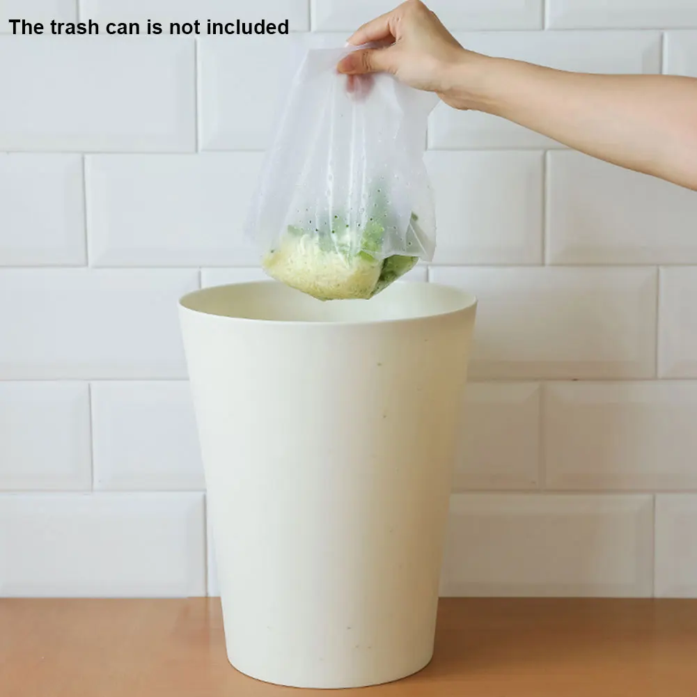 30 шт. кухня устойчивая одноразовый пакет для мусора слив раковины удобство Чистящая сетка гибкий дом большой емкости фильтра