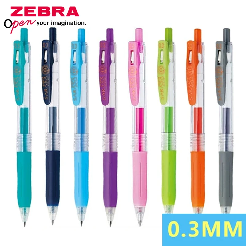 1 шт. японская Зебра JJ15 соковая цветная гелевая ручка новинка JJH15 тонкая секция Студенческая счетная книга ручка 0,3 мм
