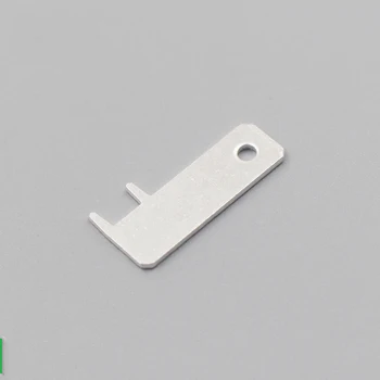 

100pcs 6.3 flag type insert piece and short and short foot insert piece PCB welding terminal car air conditioning plug connector