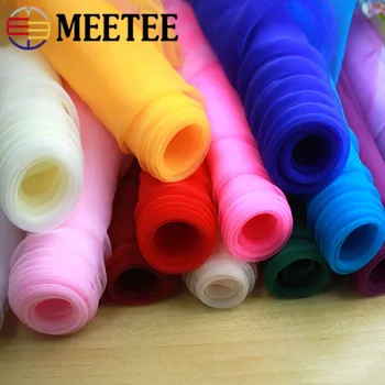 

3m 150cm Width Organza Fabric Thiner Soft Cloth Net Gauze for Handmade Clothing Wedding Dress Children's Decoration Accessory